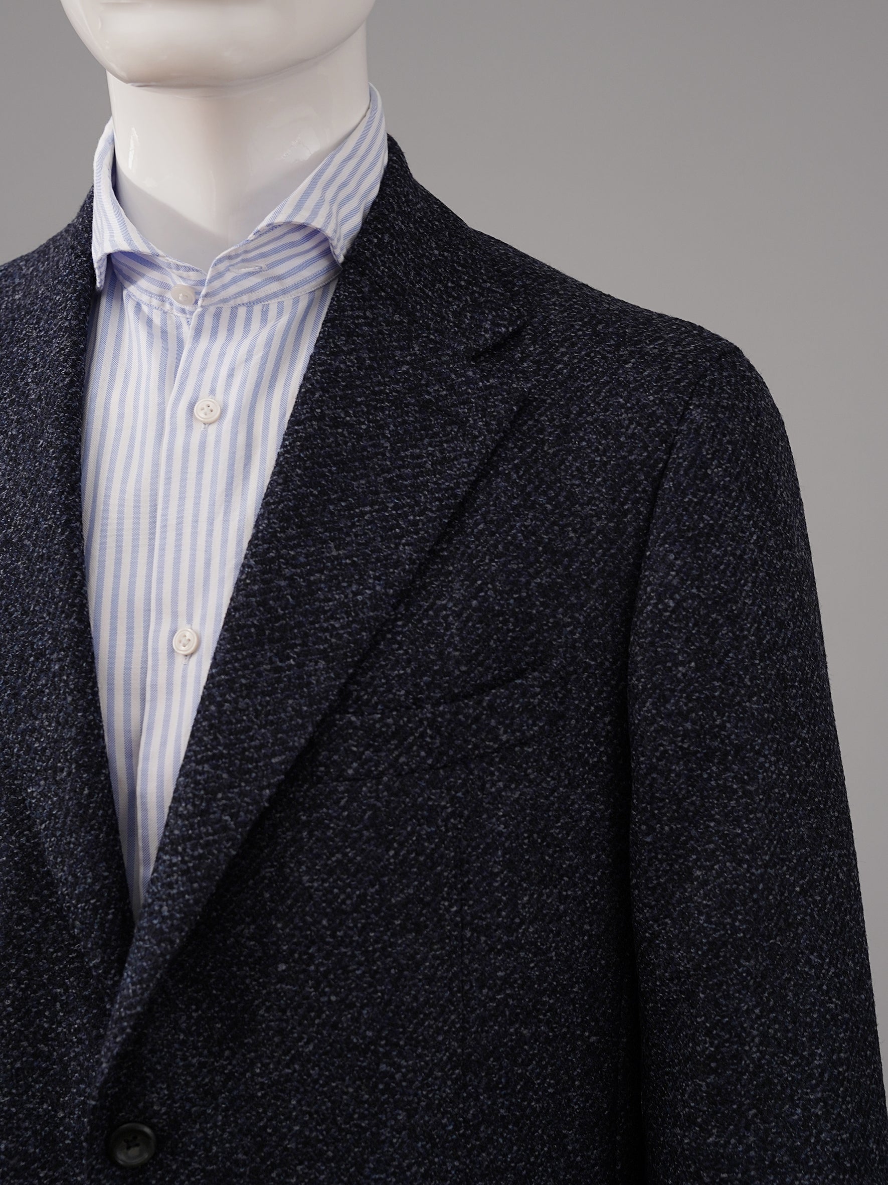 Blue mottled jacket